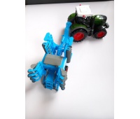 TRAKTOR Z MASZYNĄ 53CM. 2697, Pojazdy, Zabawki