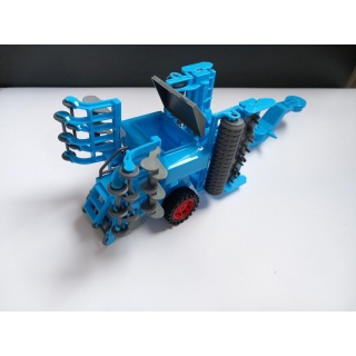 TRAKTOR Z MASZYNĄ 53CM. 2697, Pojazdy, Zabawki