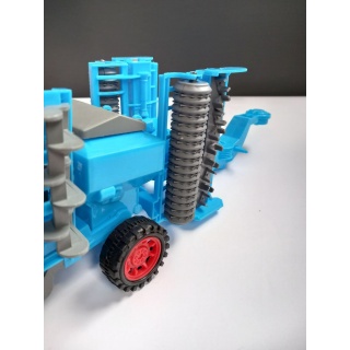 TRAKTOR Z MASZYNĄ 53CM. 2697, Pojazdy, Zabawki