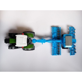 TRAKTOR Z MASZYNĄ 53CM. 2697, Pojazdy, Zabawki