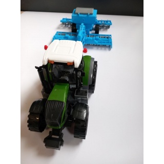 TRAKTOR Z MASZYNĄ 53CM. 2697, Pojazdy, Zabawki