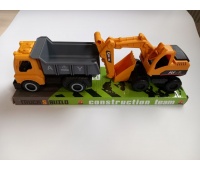 AUTA BUDOWLANE 2SZT. 3106, Pojazdy, Zabawki