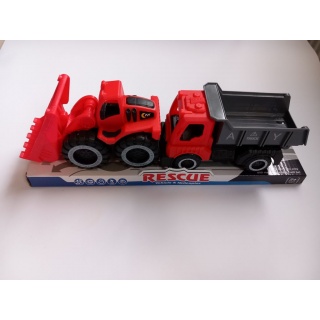 AUTO BUDOWLANE 2SZT. SPYCH 3144, Pojazdy, Zabawki