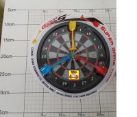TARCZA Z RZUTKAMI 26CM 3434, Sport i rekreacja, Zabawki
