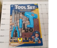 NARZĘDZIA TOOL SET Z WKRĘTARKĄ 7688, Zabawki