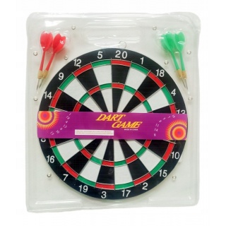 RZUTKI OSTRE TARCZA 30CM. 8524, Sport i rekreacja, Zabawki