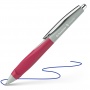 Długopis automatyczny SCHNEIDER Haptify, M, szaro-purpurowy, Długopisy, Artykuły do pisania i korygowania