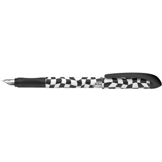 Pióro wieczne SCHNEIDER Voice Black, M, black checked, Pióra, Artykuły do pisania i korygowania