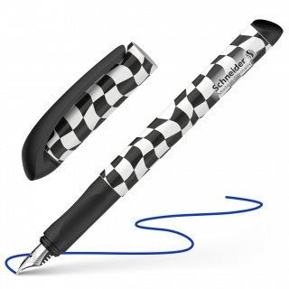 Pióro wieczne SCHNEIDER Voice Black, M, black checked, Pióra, Artykuły do pisania i korygowania