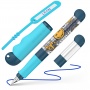 Fountain pen SCHNEIDER Base Kid, A, case, blue-turquoise