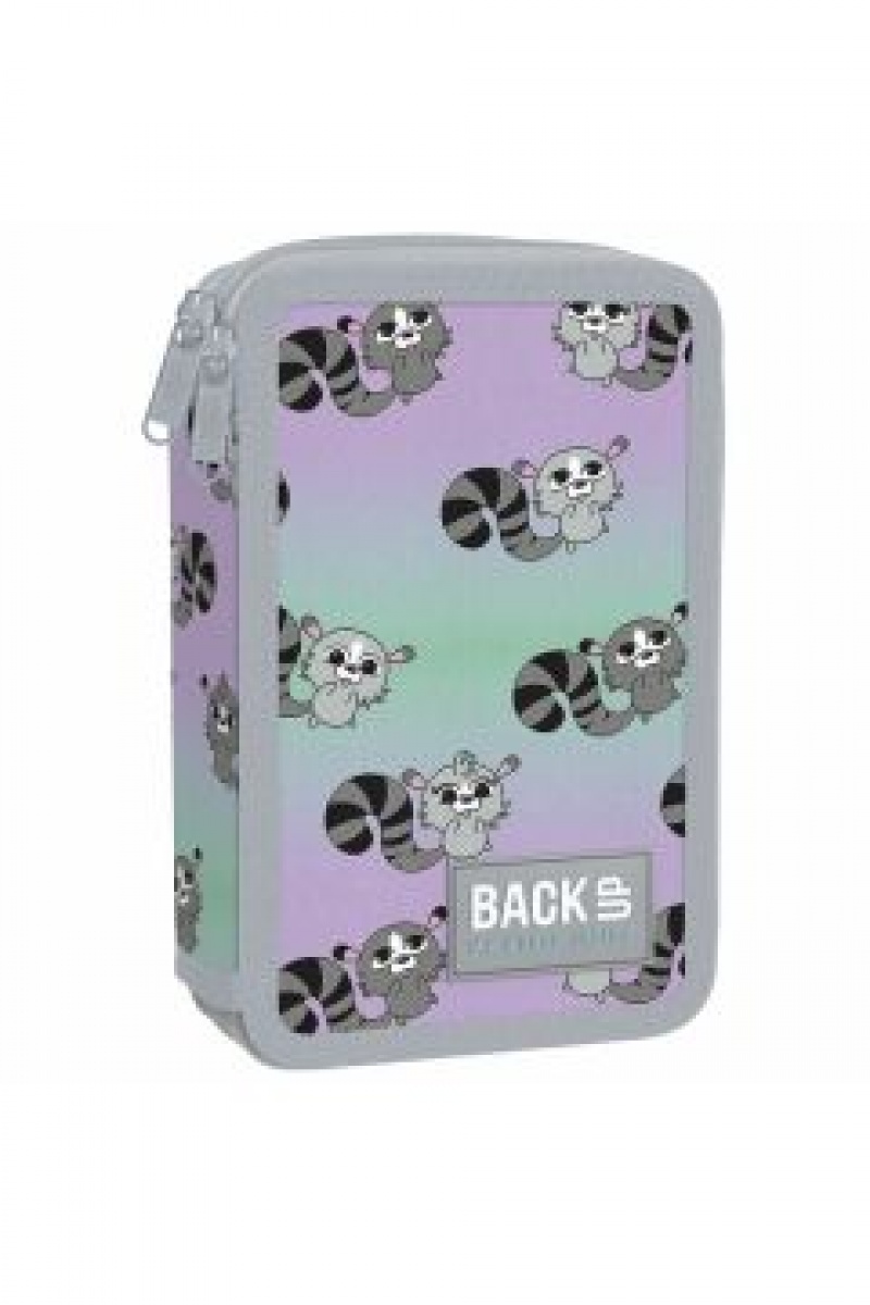 PIÓRNIK BACKUP 5 PODWÓJNY Z WYPOSAŻENIEM DW 03, Piórniki, Tekstylia