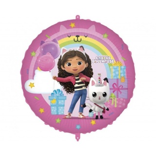 BALON FOLIOWY 18" GABBY'S DOLLHOUSE 46cm., Balony, Art. na okazje i przyjęcia