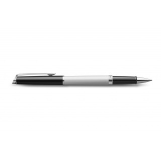 Pióro kulkowe Waterman BLACK WHITE CT RB F BLK GB, Pióra kulkowe, Art. do pisania i korygowania