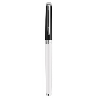 Pióro kulkowe Waterman BLACK WHITE CT RB F BLK GB, Pióra kulkowe, Art. do pisania i korygowania