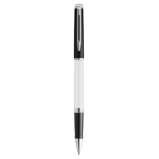 Pióro kulkowe Waterman BLACK WHITE CT RB F BLK GB, Pióra kulkowe, Art. do pisania i korygowania