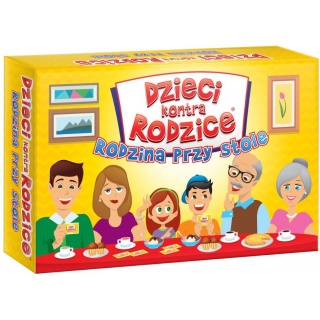 DZIECI KONTRA RODZICE. RODZINA PRZY STOLE, Edukacyjne, Gry