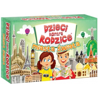 DZIECI KONTRA RODZICE. MIASTA ŚWIATA, Edukacyjne, Gry