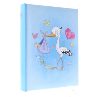 ALBUM 10x15/200 B46200S STORK LOVE BLUE, Albumy fotograficzne, Prezentacja