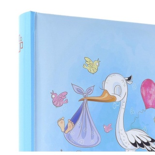 ALBUM 10x15/200 B46200S STORK LOVE BLUE, Albumy fotograficzne, Prezentacja