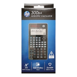 Kalkulator naukowy HP-300SPLUS/INT BX, 315 funkcji, 155x84x20mm, czarny, Kalkulatory, Urządzenia i maszyny biurowe