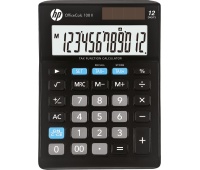 Office calculator HP-OC 100 II/INT BX, 12-digit display, 147x103x28mm, black
