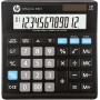 Kalkulator biurowy HP-OC 300 II/INT BX, 12-cyfr. wyświetlacz, 158x151x29mm, czarny