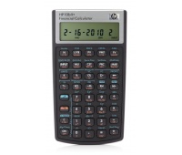 Kalkulator finansowy HP-10BIIPLUS/INT, 170 funkcji, 145x80x12mm, czarny, Kalkulatory, Urządzenia i maszyny biurowe