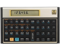 Kalkulator finansowy HP-12C/INT, 120 funkcji, 129x79x15mm, czarny, Kalkulatory, Urządzenia i maszyny biurowe