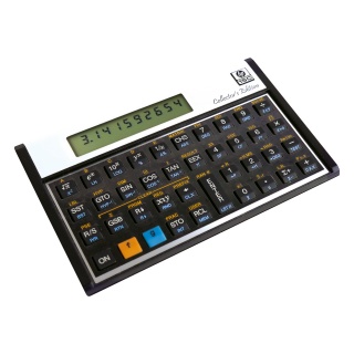 Kalkulator finansowy HP-15C/INT, 130 funkcji, 130x79x15mm, czarny, Kalkulatory, Urządzenia i maszyny biurowe