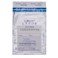 Secure envelope OFFICE PRODUCTS, B4, 260x370mm, 50pcs, transparent