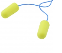 Earplugs 3M E-A-Rsoft Yellow Neons, corded, 200 pairs, ES-01-005, yellow