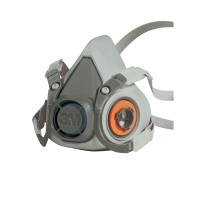 Reusable half mask respirator 3M, medium, 6200