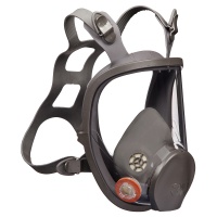 Pełnotwarzowa maska filtrująca wielokrotnego użytku 3M, średnia, 6800, Maski, Ochrona indywidualna