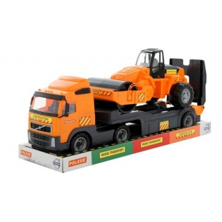 VOLVO SAMOCHÓD HOLOWNIK + WALEC !!, Pojazdy, Zabawki