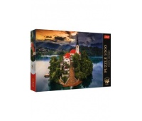 Puzzle 1000 Premium Plus Jezioro Bled Słowacja !!, 1000 elementów, Puzzle