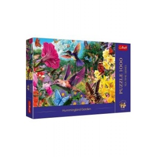 Puzzle 1000 Premium Plus Ogród dla ptaków !!, 1000 elementów, Puzzle