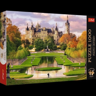 Puzzle 1000 Premium Plus Zamek w Schwerinie !!, 1000 elementów, Puzzle