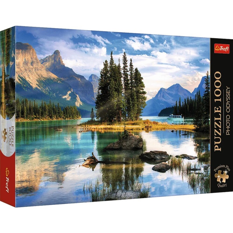 Puzzle 1000 Premium Plus Spirit Island Kanada !!, 1000 element&oacute;w, Puzzle