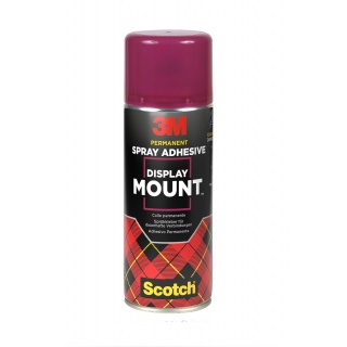 Klej w sprayu 3M Displaymount, permanentny, 400 ml, Kleje, Drobne akcesoria biurowe