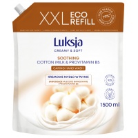 Creamy liquid soap LUKSJA, cotton, stock 1500ml