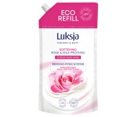 Creamy liquid soap LUKSJA, rose, stock 900ml