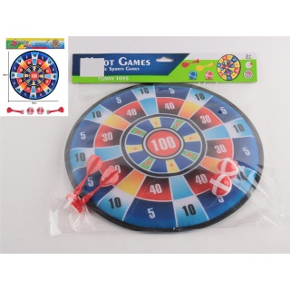 Tarcza + rzutki + piłeczki 39x3,6x42cm 2702, Sport i rekreacja, Zabawki