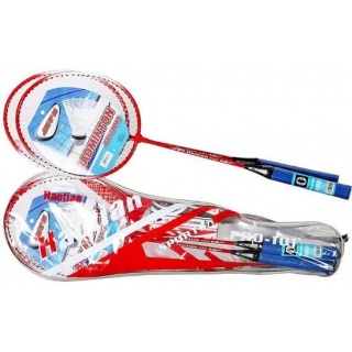 Badminton zestaw + lotki w pokrowcu JET 5 2885, Sport i rekreacja, Zabawki