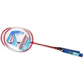 Badminton zestaw + lotki w pokrowcu JET 5 2885, Sport i rekreacja, Zabawki