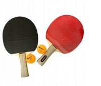Zestaw do Ping Ponga rakietki + 2 piłeczki 7890, Sport i rekreacja, Zabawki