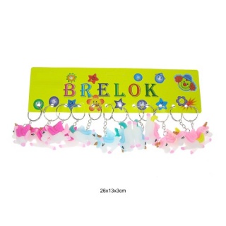 BRELOK JEDNOROŻEC D34706 1999, Breloki, Zabawki