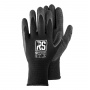 Gloves knitted RS Safe Tec Black, size 9, black