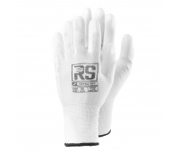 Rękawice dziane RS Ultra Tec, rozm. 8, białe, Rękawice, Ochrona indywidualna