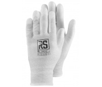 Rękawice dziane RS Rand Esd, rozm. 6, białe, Rękawice, Ochrona indywidualna