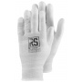 Gloves knitted RS Rand Esd, size 8, white